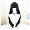 Zenless Zone Zero Hoshimi Miyabi Cosplay Wigs Black Long Wigs -Procosplayshop ZenlessZoneZeroHoshimiMiyabiCosplayWigsBlackLongWigs 1