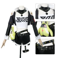 Zenless Zone Zero Nicole Demara Cosplay Costume Full Set Halloween Party Costume Outfit -Procosplayshop ZenlessZoneZeroNicoleDemaraCosplayCostumeFullSetHalloweenPartyCostumeOutfit 3