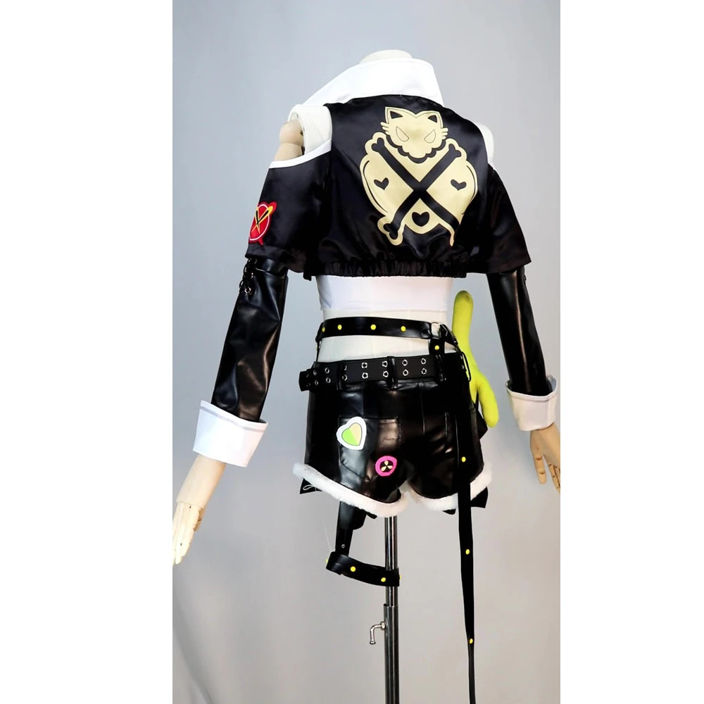 Zenless Zone Zero Nicole Demara Whole Set Costume With Wigs And Boots Halloween Party Costume Outfit Set 7 Zenless Zone Zero Nicole Demara Whole Set Costume With Wigs And Boots Halloween Party Costume Outfit Set - Image 5