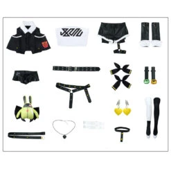 Zenless Zone Zero Nicole Demara Cosplay Costume Full Set Halloween Party Costume Outfit -Procosplayshop ZenlessZoneZeroNicoleDemaraCosplayCostumeFullSetHalloweenPartyCostumeOutfit 7