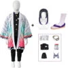 Kids Version Shinobu Kocho Kids Cosplay Costume Boys Girls Full Set Costume With Wigs And Shoes 2 Kids Version Shinobu Kocho Kids Cosplay Costume Boys Girls Full Set Costume With Wigs And Shoes -Procosplayshop fullset2